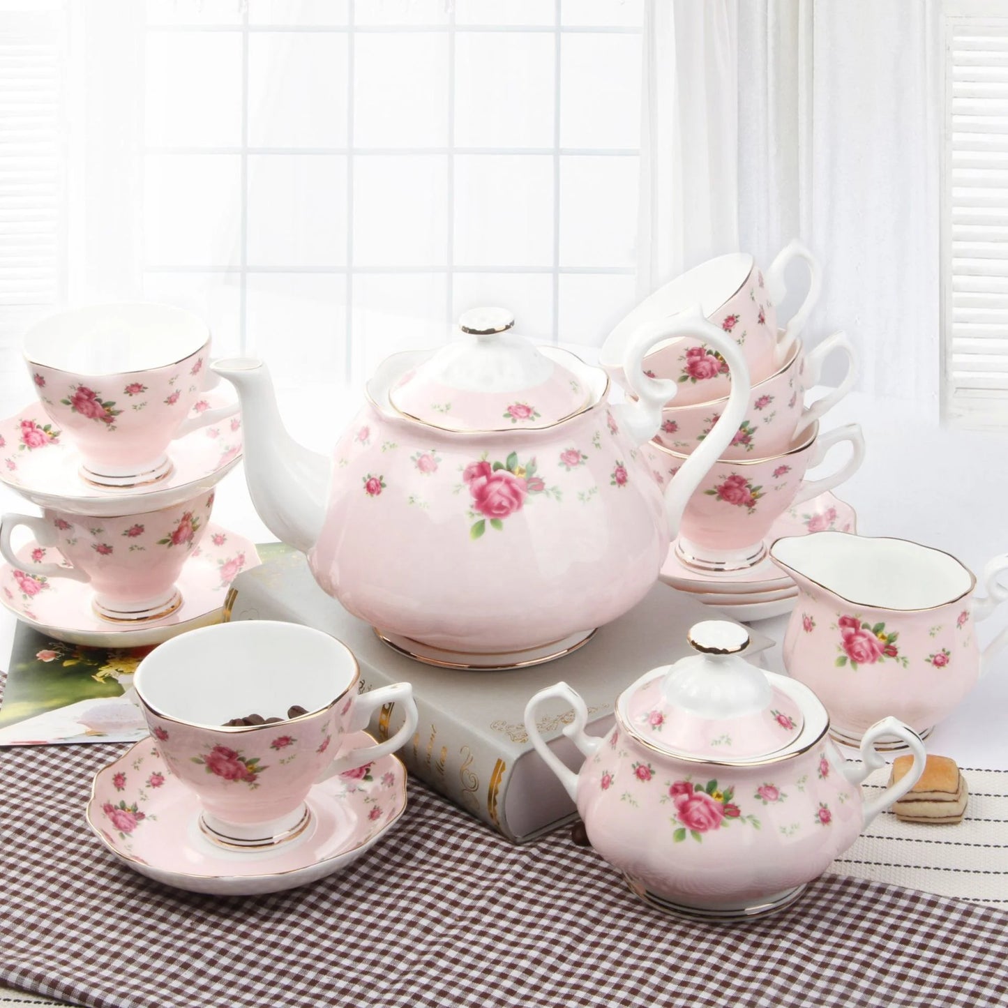 Discount promotion European luxury afternoon tea coffee set