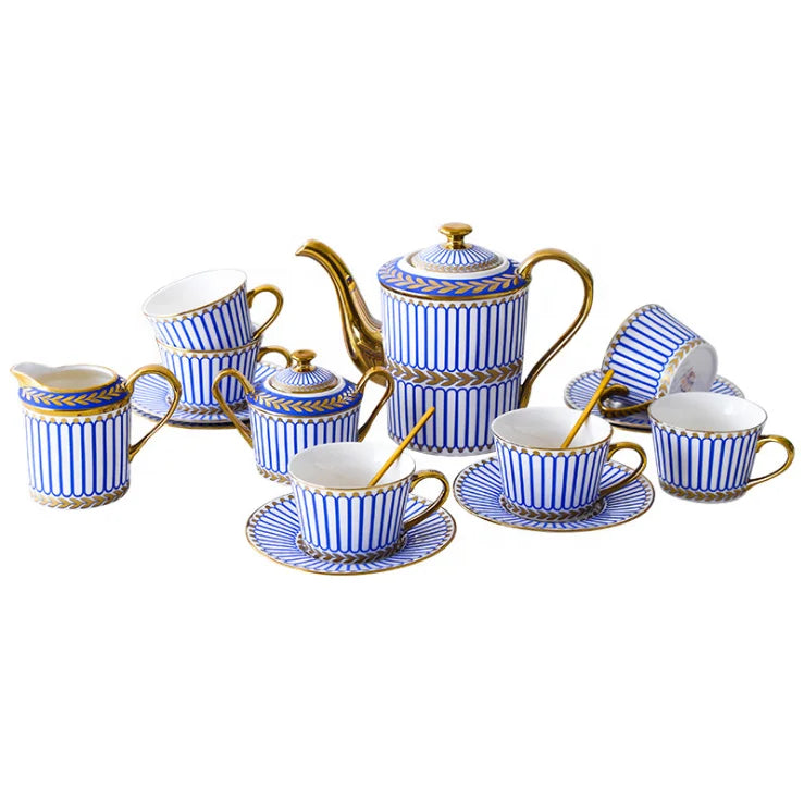 English ceramic afternoon tea coffee cup and saucer Coffee cup set