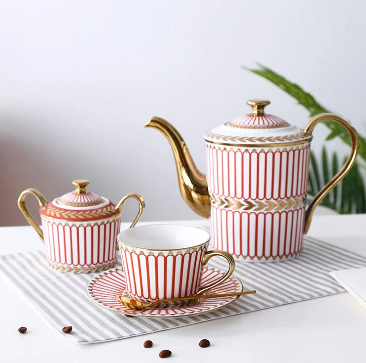 English ceramic afternoon tea coffee cup and saucer Coffee cup set