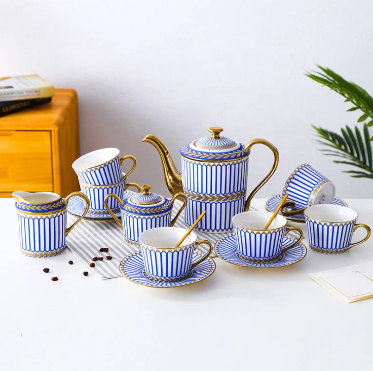 English ceramic afternoon tea coffee cup and saucer Coffee cup set