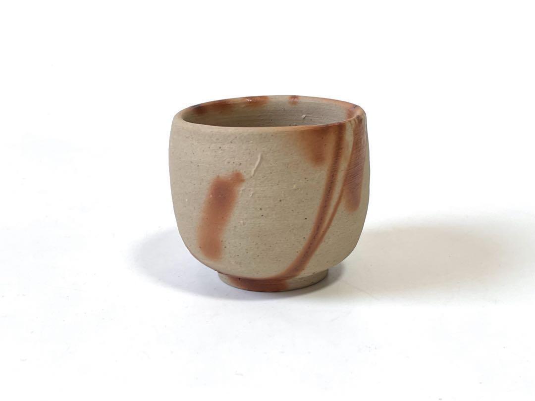 Guinomi Sake Cup Ceramist Living National Treasure Toshu Yamamoto Bizen Ware Hiz