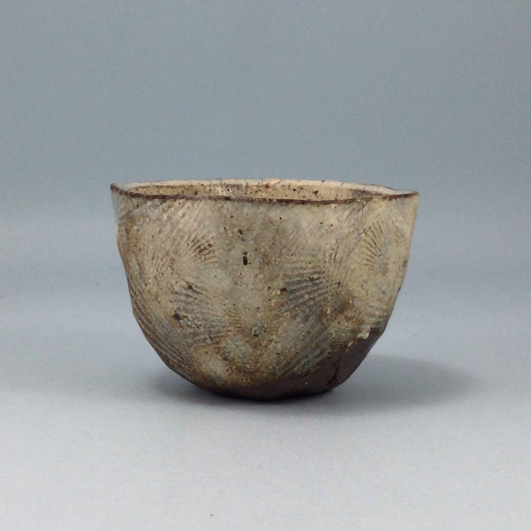 Guinomi Sake Cup Ryotaro Kato Konahiki A With Koreanline Pattern.